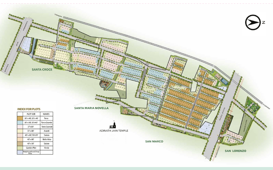 purva tivoli hills master plan